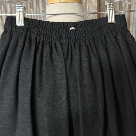 Very unique Chinese embroidery black cotton pants approximate size M - Picture 5 of 7